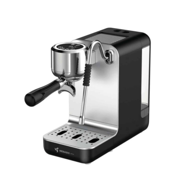 اسپرسوساز مباشی مدل ME-ECM 2114، با مصرف پودر قهوه، مناسب تهیه اسپرسو و کاپوچینو، دارای 1 عدد نازل قهوه، تنظیم دما، سینی چکهگیر، سیستم گرم کردن فنجان