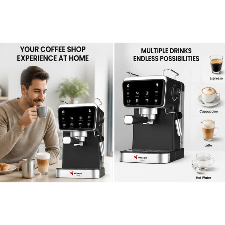 اسپرسو ساز 1500 میلیلیتر مباشی مدل ECM-2120