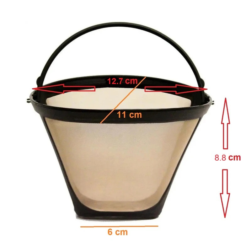 فیلتر قهوه ساز مدل دائمی کد ZA-D12796