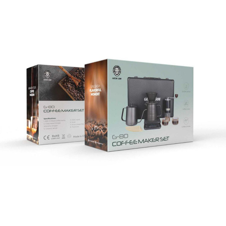 قهوهساز گرین لاین مدل COFFEE MAKERSET G-80