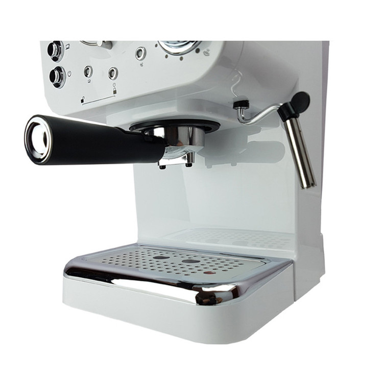 اسپرسوساز مباشی مدل ECM2009TC با توان 1100 وات، فشار 20 بار، نازل بخار با تنظیم میزان بخار و قابلیت قطع خودکار