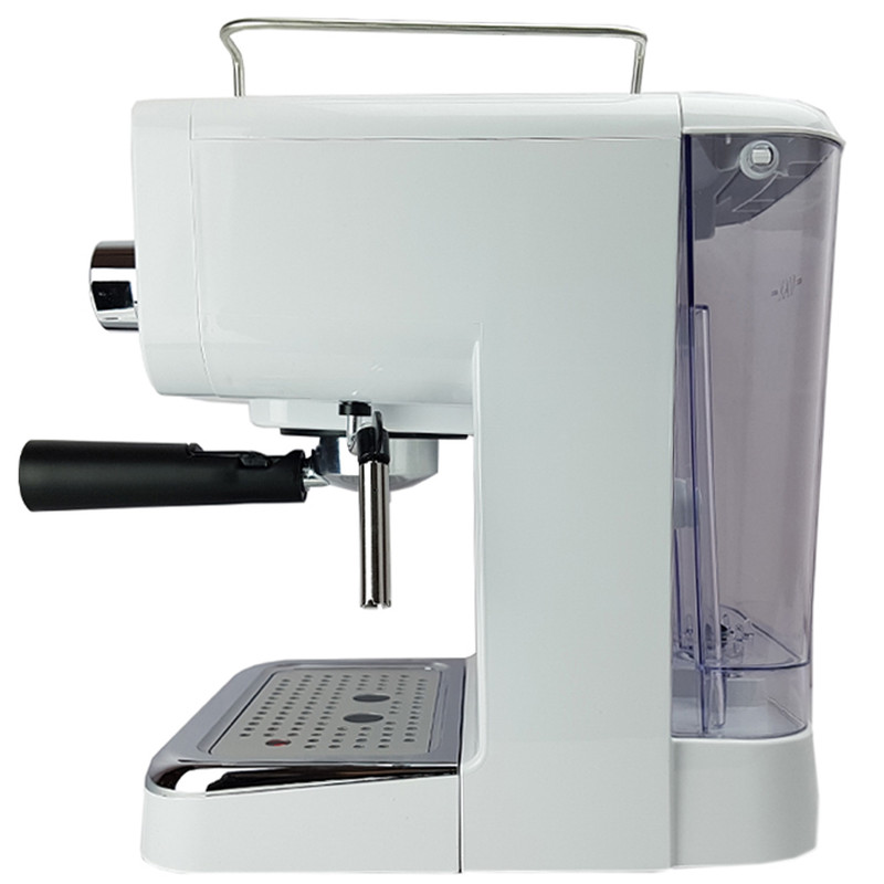 اسپرسوساز مباشی مدل ECM2009TC با توان 1100 وات، فشار 20 بار، نازل بخار با تنظیم میزان بخار و قابلیت قطع خودکار