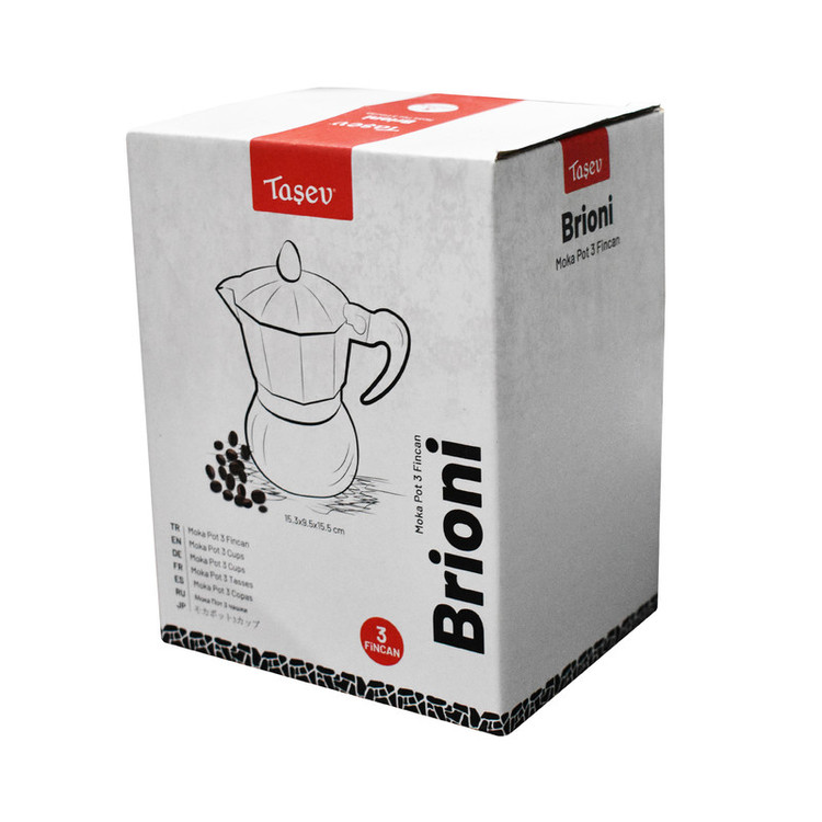 قهوه ساز تاشو مدل Brioni 6 Cups