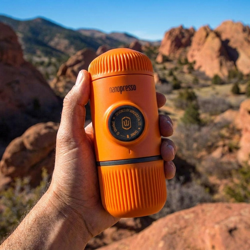 اسپرسو ساز واکاکو مدل Nanopresso Orange Patrol کد F2021