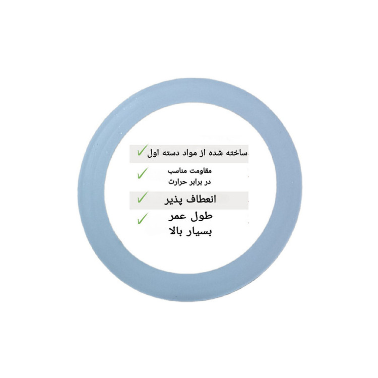 واشر قهوه ساز مدل موکاپات 4cup مجموعه دو عددی