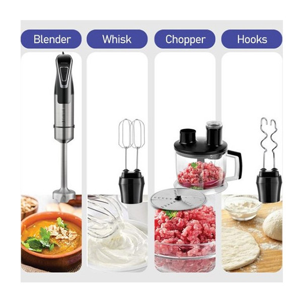 گوشت کوب برقی چندکاره 1400 وات بیسمارک مدل BM3316