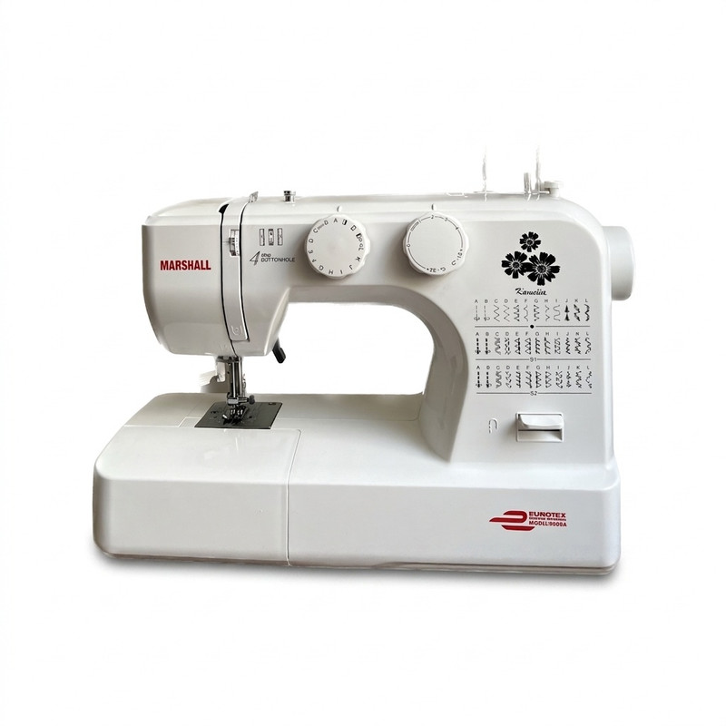 چرخ خیاطی مارشال مدل +EUROTEX 9009A Plus