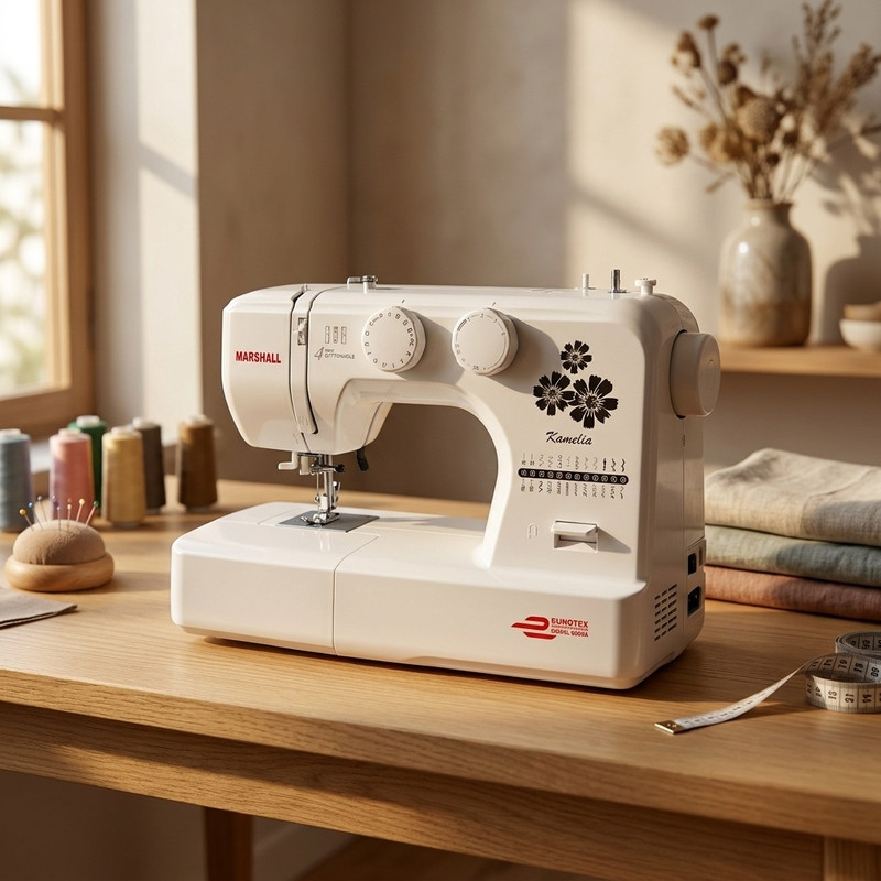 چرخ خیاطی مارشال مدل EUROTEX 8009A