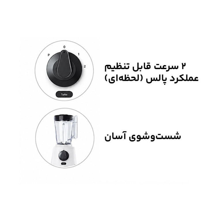 مخلوطکن و آسیاب اسکار مدل OB106W