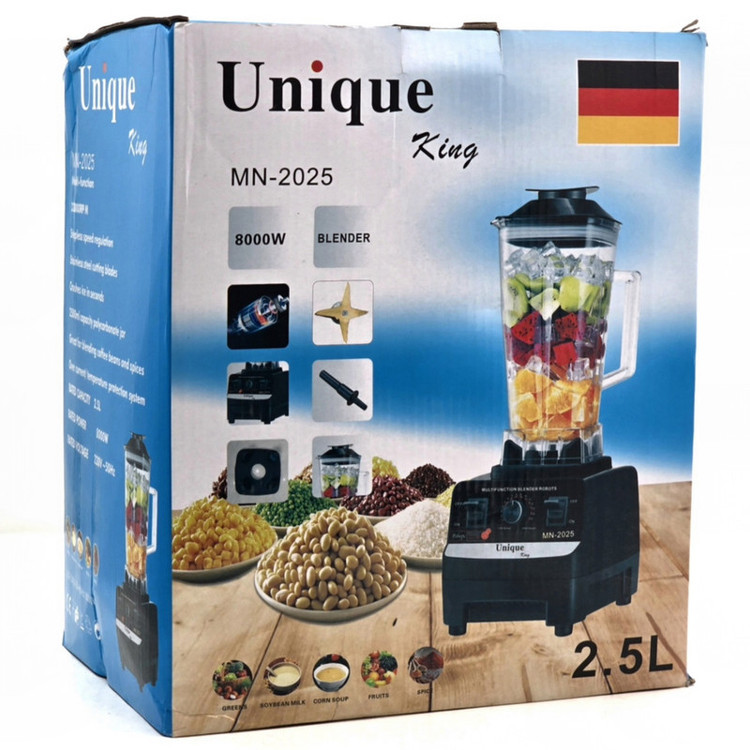 مخلوط کن 2.5 لیتری یونیک کینگ مدل MN-2025