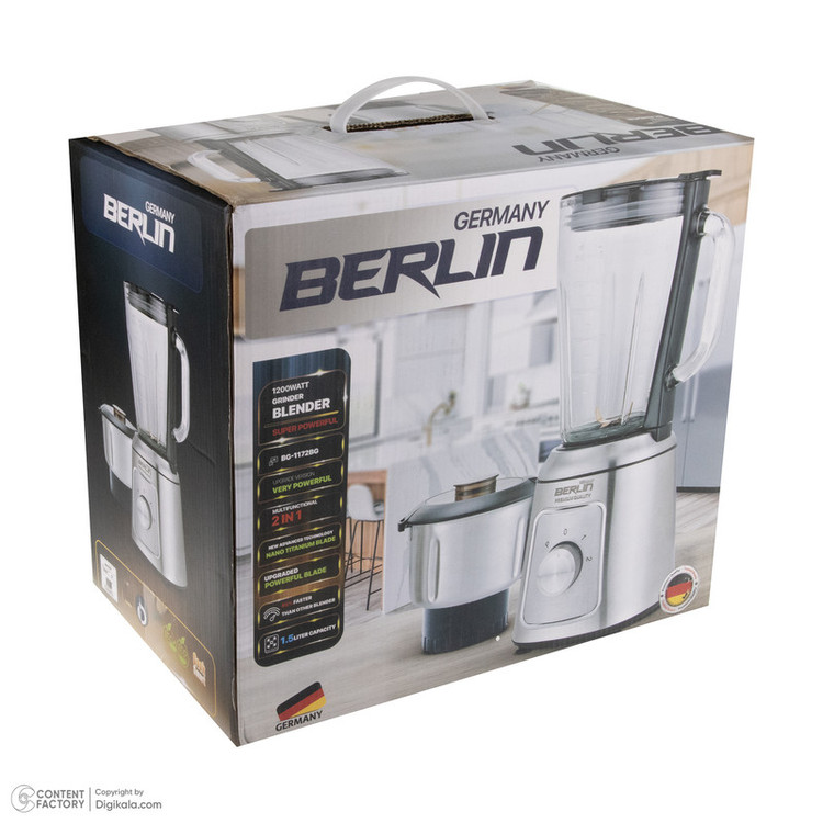 مخلوط کن و آسیاب کن برلین مدل BG-1172