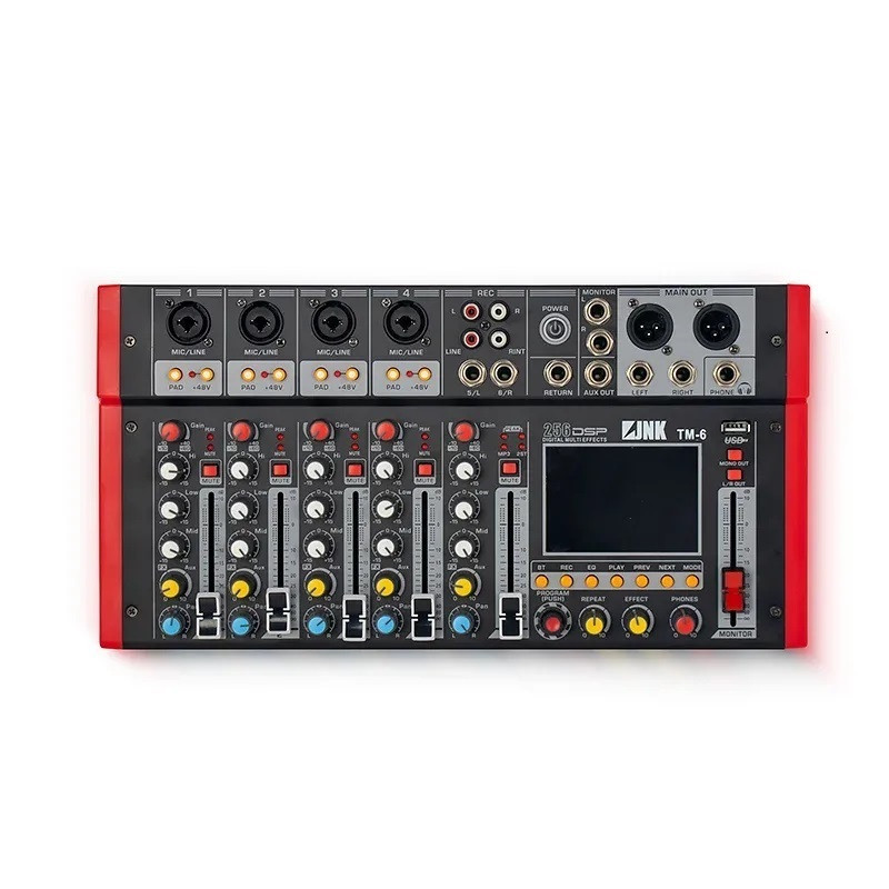 میکسر صدا مدل TM-6 DSP256