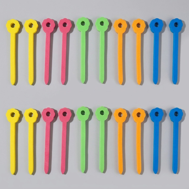 بیگودی مو مدل فومی کد 10mm بسته 20 عددی