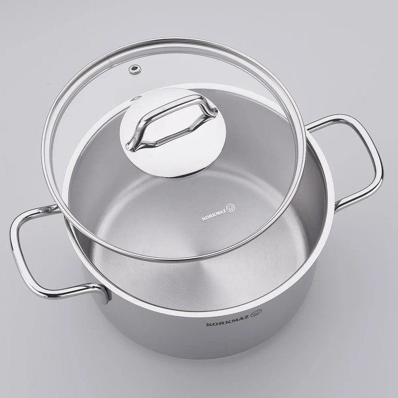 قابلمه استیل کرکماز مدل A1571 سایز 26