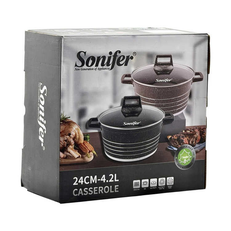 قابلمه نانو گرانیت سونیفر مدل 24CM-4.2L سایز 24