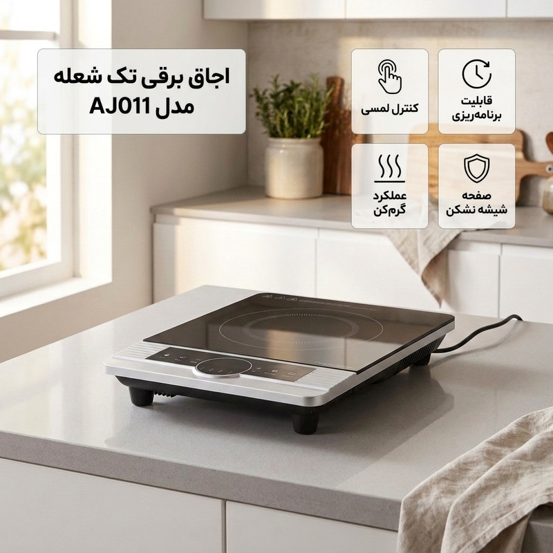 اجاق برقی تک شعله مدل AJ011