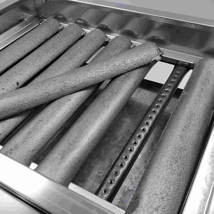 کباب پز معروف مدل گازی 8 شعله پایه دار