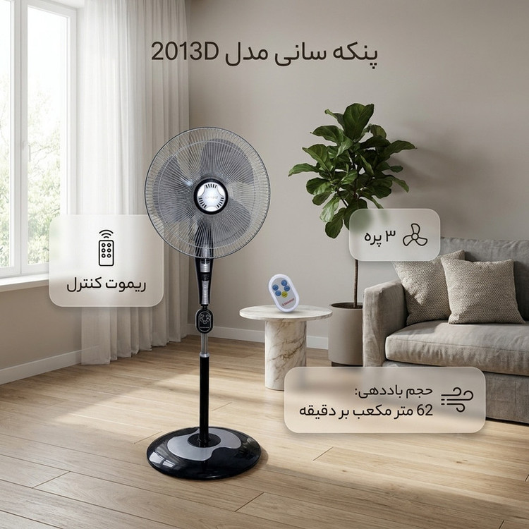 پنکه سانی مدل 2013D