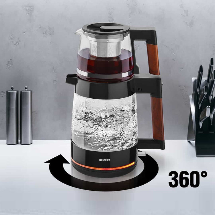 چای ساز روی هم اسنوا مدل STM-GS1650BK