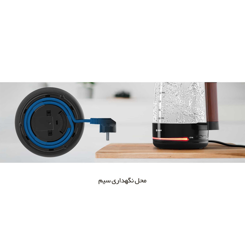 چای ساز روی هم اسنوا مدل STM-GS1650BK