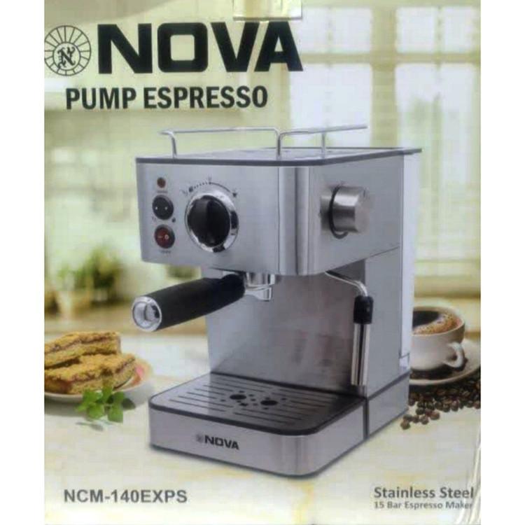 اسپرسو ساز 1200 میلیلیتر نوا مدل NCM-140EXPS