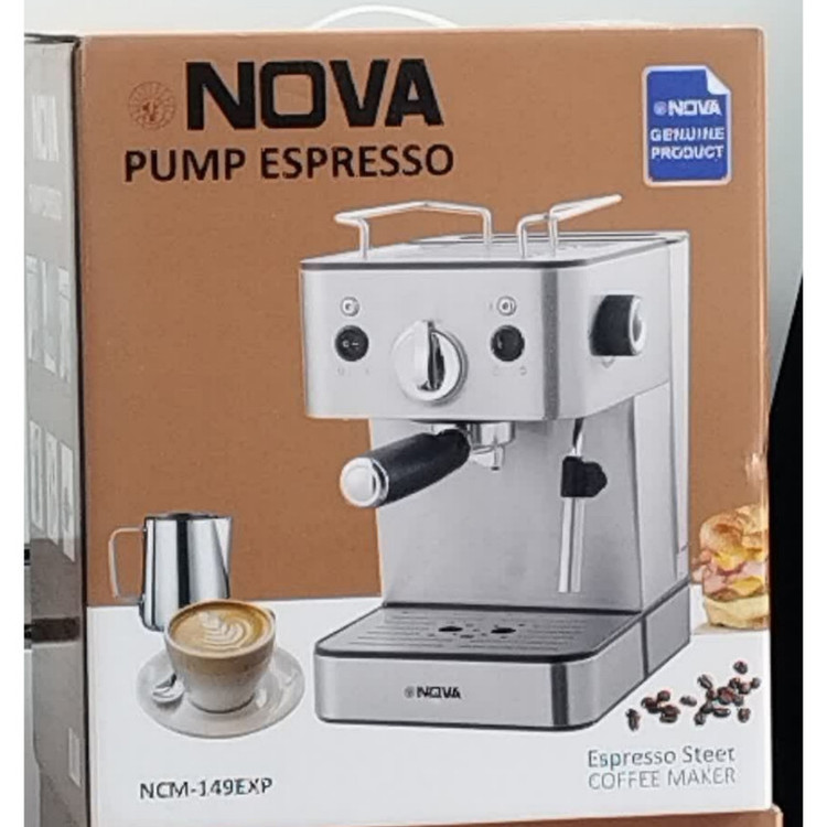 اسپرسوساز نوا مدل NCM-149EXP ظرفیت مخزن آب 1200 میلیلیتری