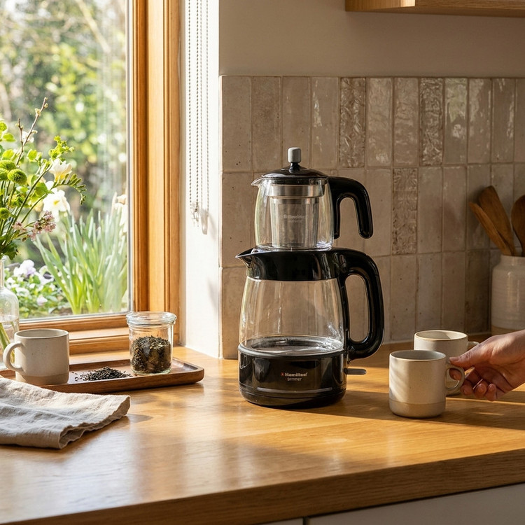 چای ساز روی هم همیلتون مدل HTT-5240
