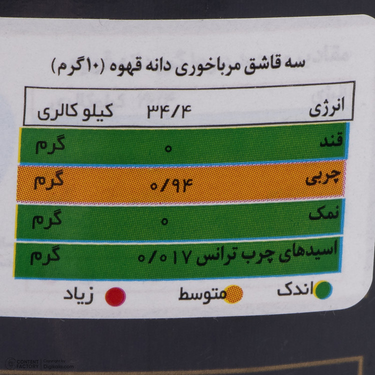 دانه قهوه گلد جاموکا - 1 کیلوگرم