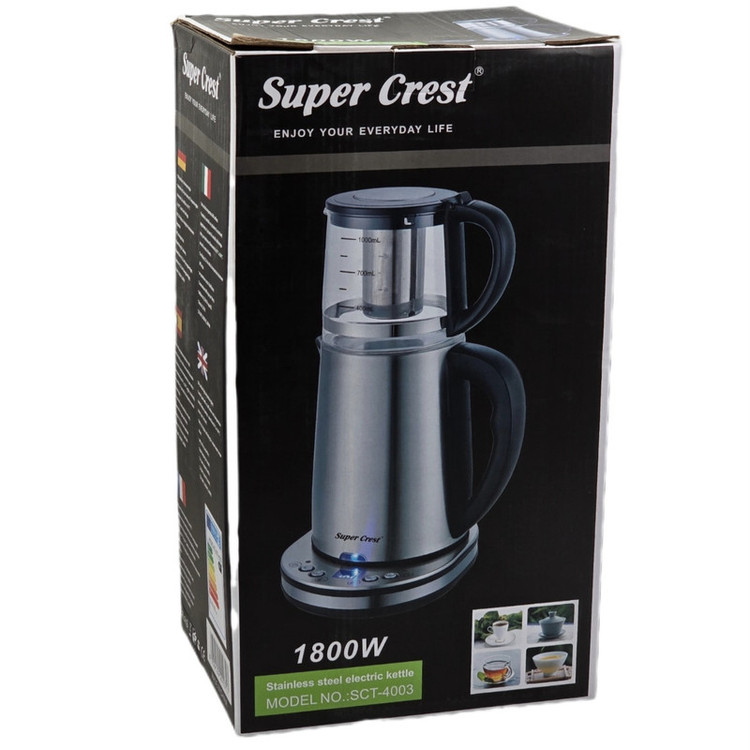 چای ساز روی هم سوپرکرست مدل SCT-4003