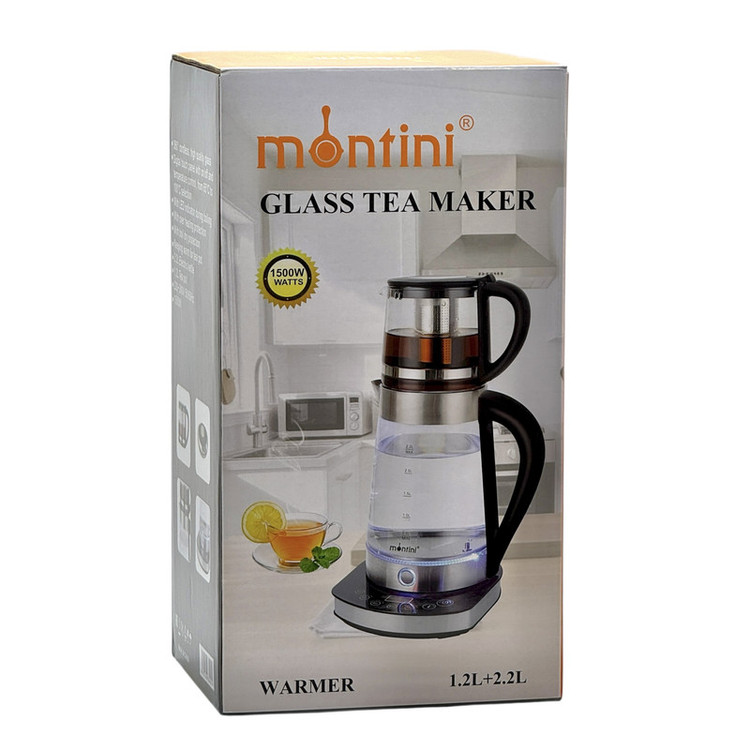 چای ساز روی هم مونتینی مدل WARMER