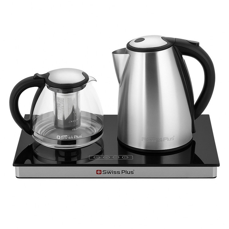 چای ساز کنار هم سوئیس پلاس مدل STM-1822S