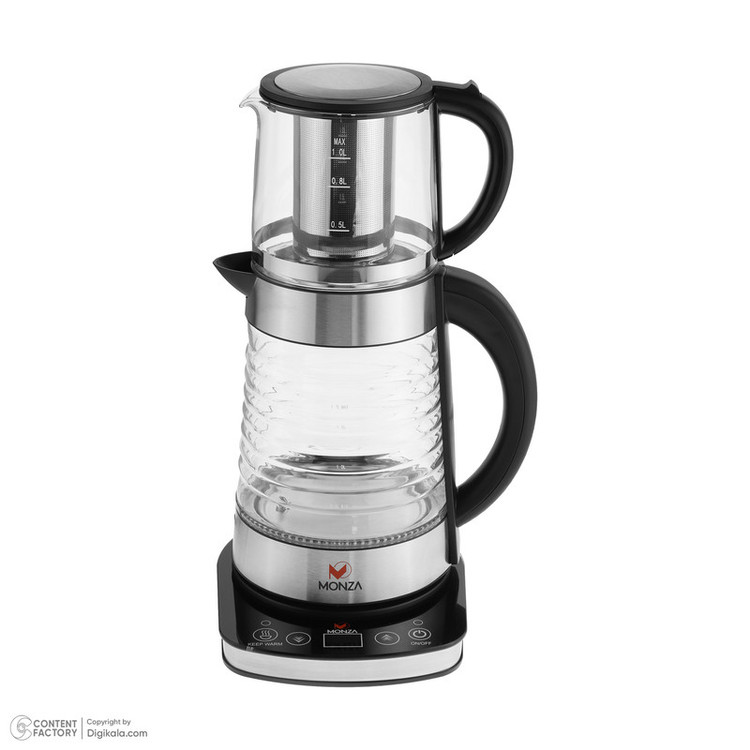 چای ساز روی هم مونزا مدل M-TM7102