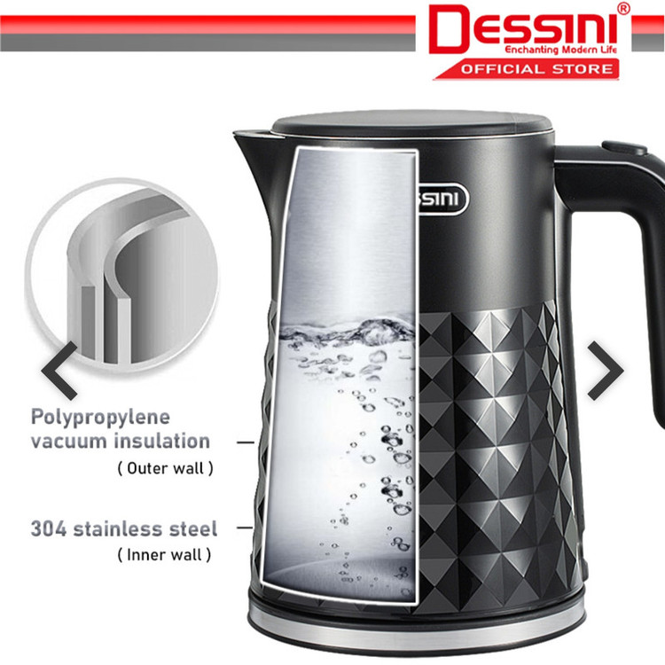 کتری برقی دسینی مدل DS-20SS گنجایش 1.8 لیتر