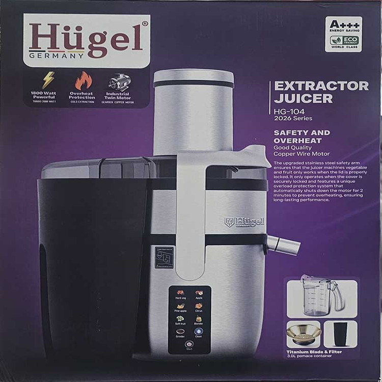 آبمیوهگیری 2000 وات هوگل مدل HG_104