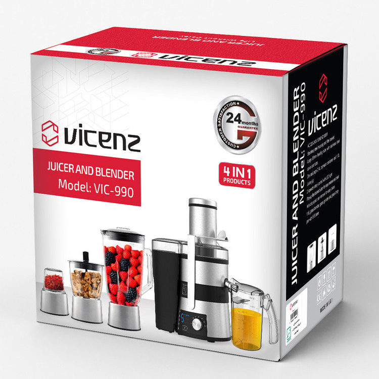 آبمیوهگیری چند کاره ویکنز مدل VIC-990