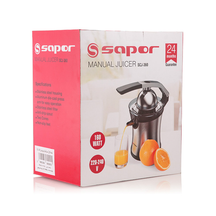 آب مرکباتگیر 160 وات ساپر مدل scj_360