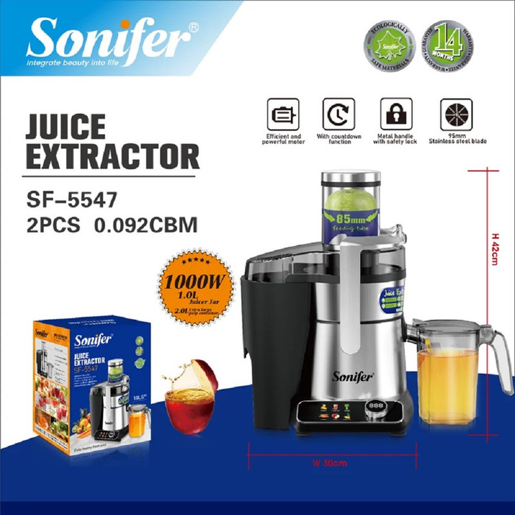 آبمیوهگیری 1000 وات سونیفر مدل SF-5547