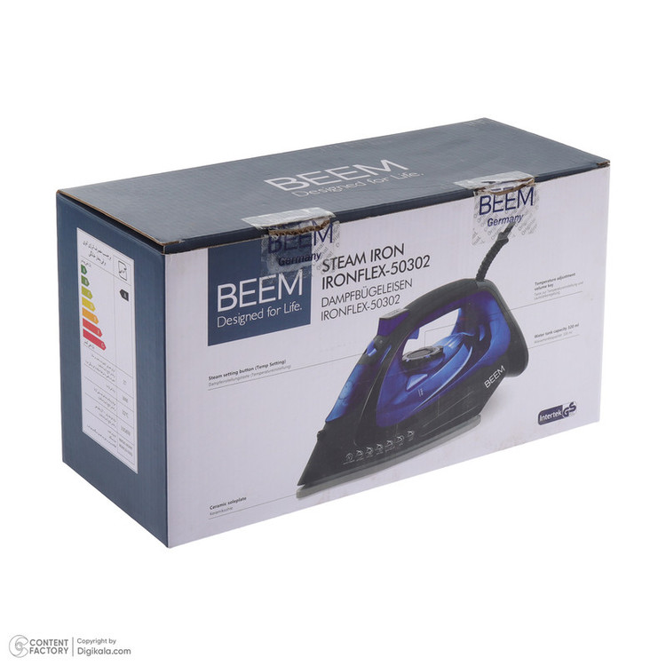 اتو بخار 3000 وات بیم مدل IRONFLEX-50302