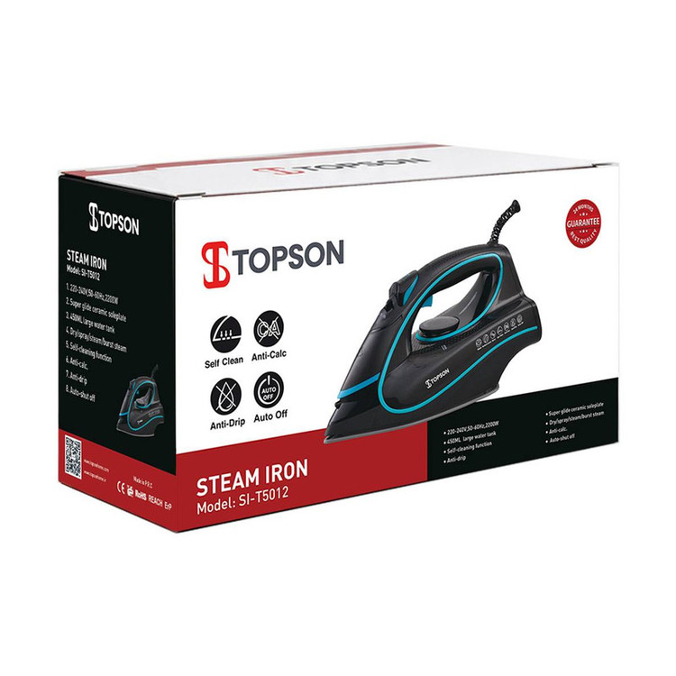 اتو بخار 2200 وات تاپسون مدل SI-T5012