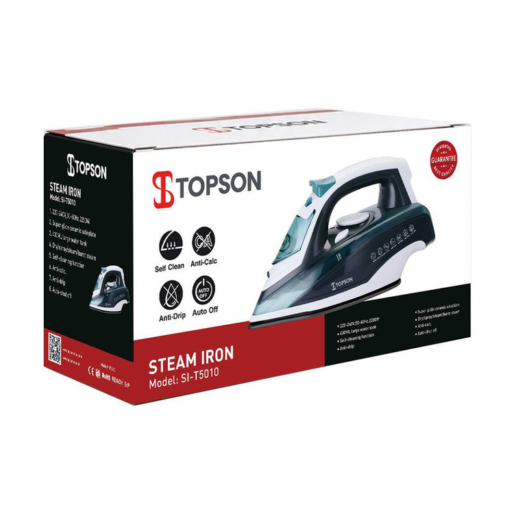اتو بخار 2200 وات تاپسون مدل SI-T5010