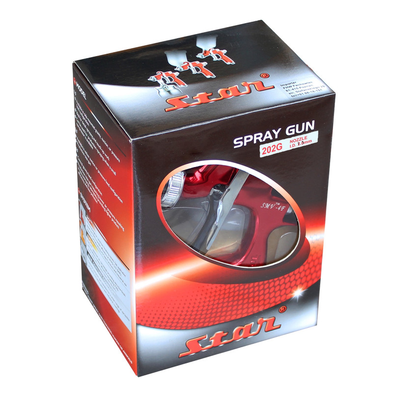 پیستوله بادی استار مدل smv-4f قطر نازل 1.3