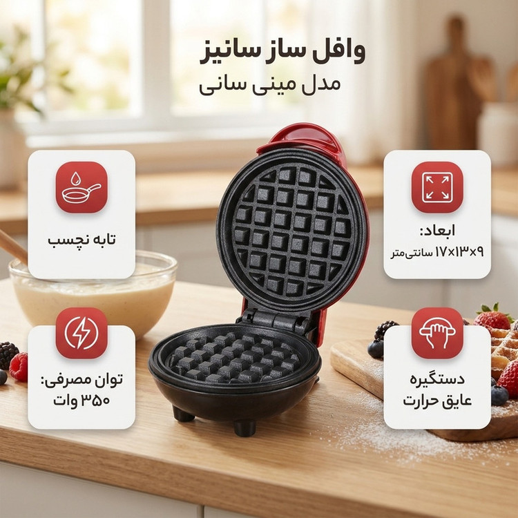 وافل ساز سانیز مدل مینی سانی