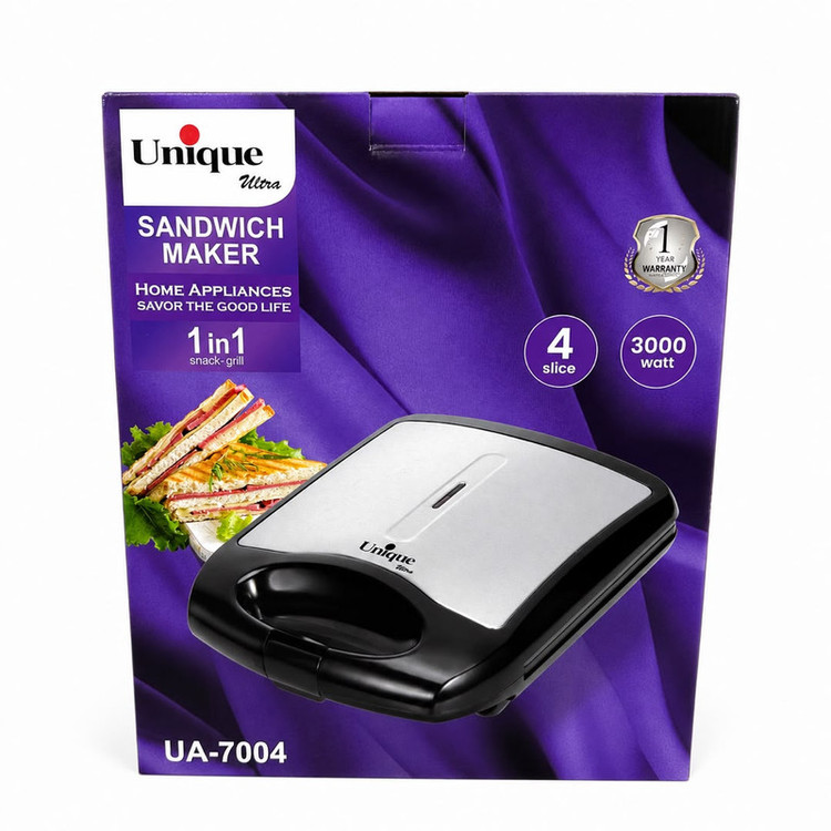 ساندویچ ساز 4 خانه یونیک الترا مدل UA-7004