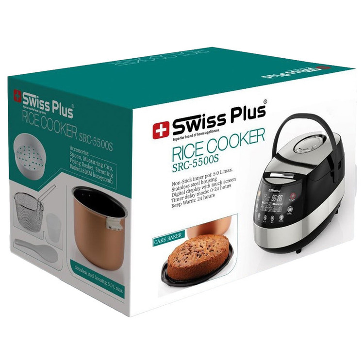 پلوپز 12 نفره سوئیس پلاس مدل SRC-5500S