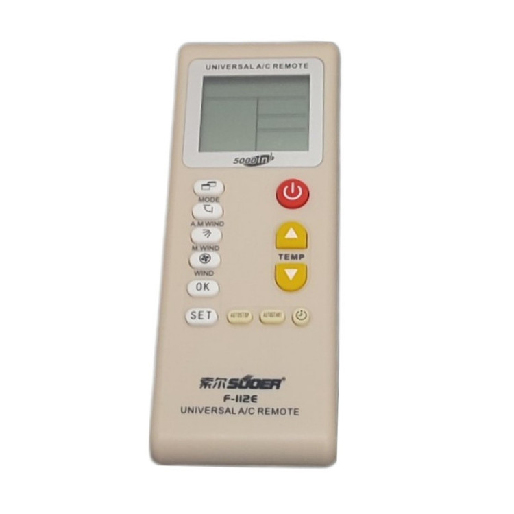 ریموت کنترل کولر گازی همه کاره مدل F112E