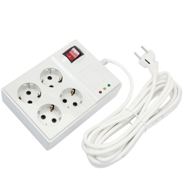 چندراهی برق و محافظ ولتاژ پارت الکتریک مدل PE773-5