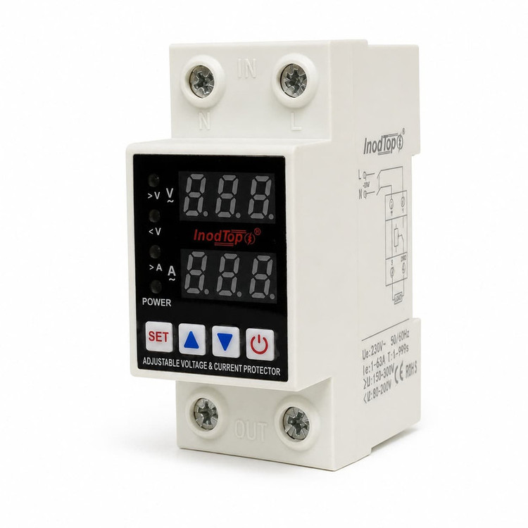 محافظ ولتاژ اینودتاپ مدل 63a-inodtop