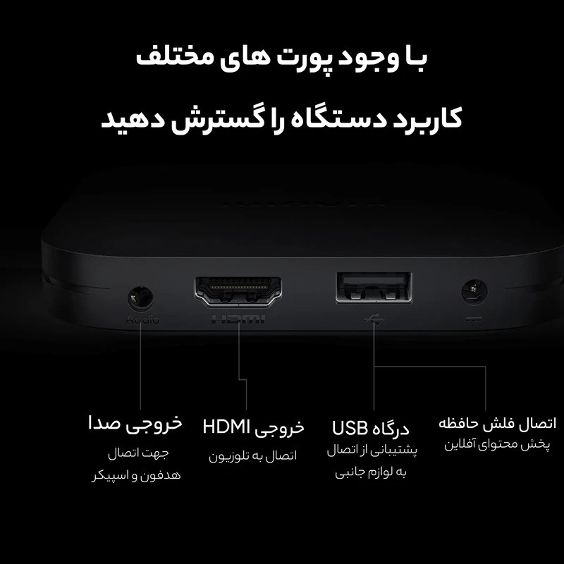 پخش کننده خانگی شیائوئیم مدل TV Box S 2nd Gen