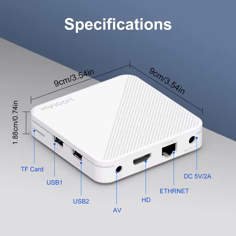 اندروید باکس اچ 96 مدل مکس 16/2GB