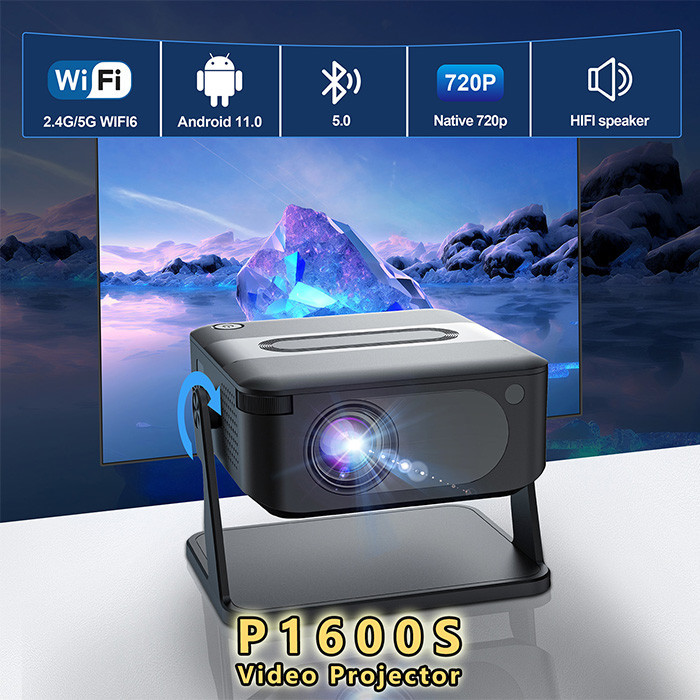 ویدئو پروژکتور مدل P1600S با وضوح تصویر 4096x2160|4K